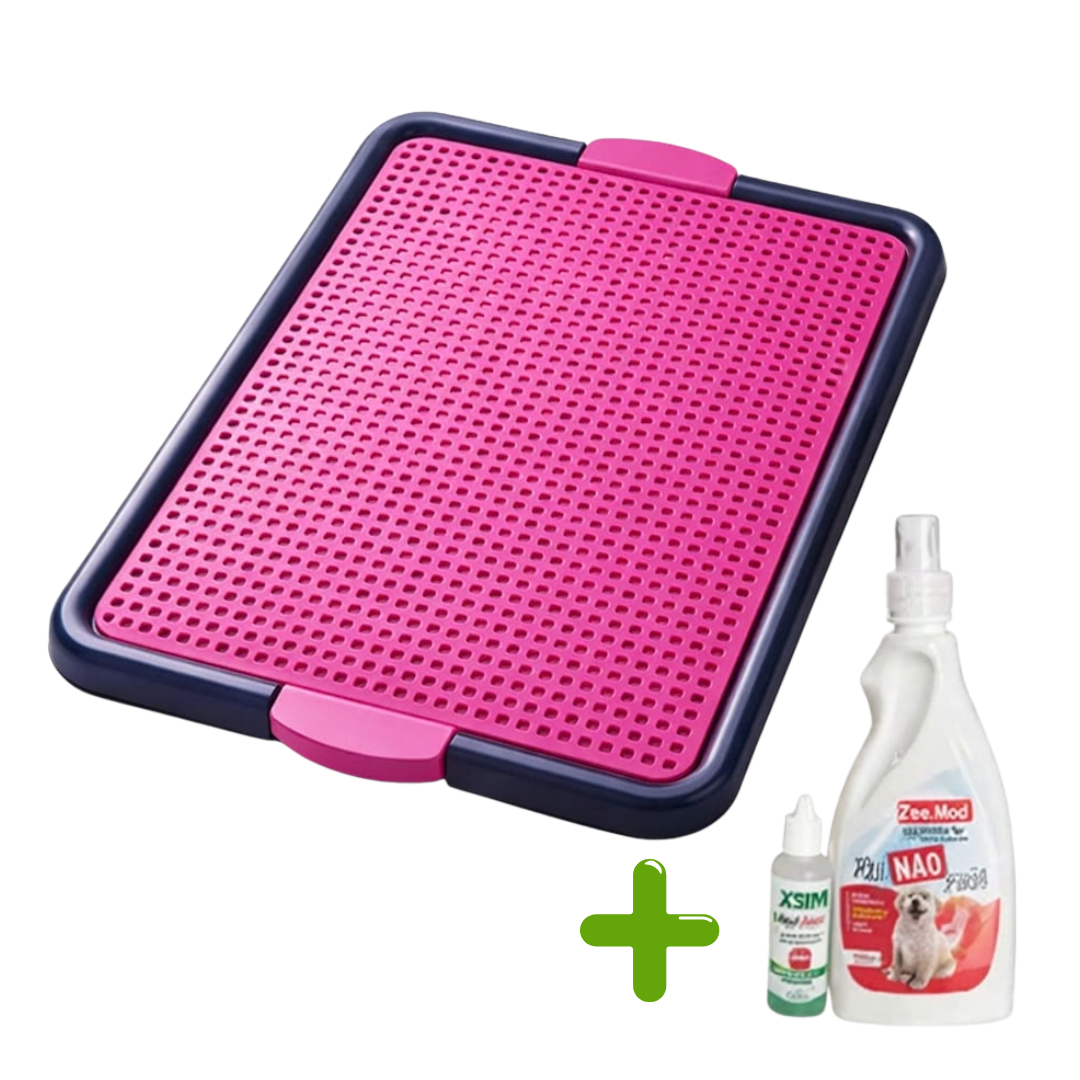 Sanitário Pet Inteligente + Educadores Aqui Sim e Aqui Não.